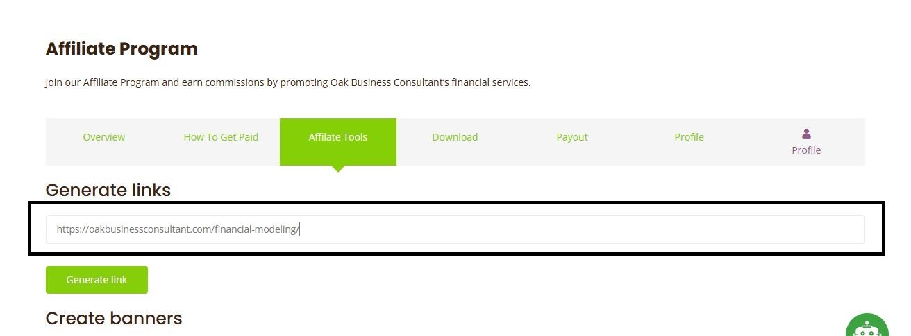 link generation process