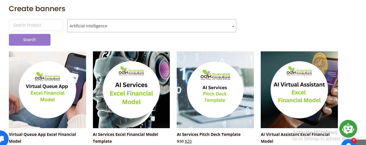 create banner option