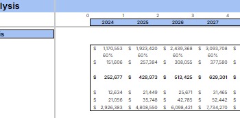 Excel Financial Model Template - Image 8