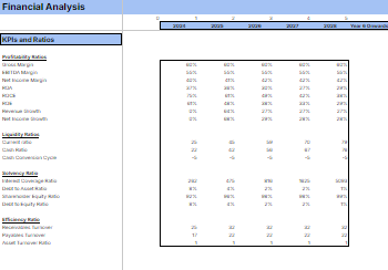 Excel Financial Model Template - Image 11