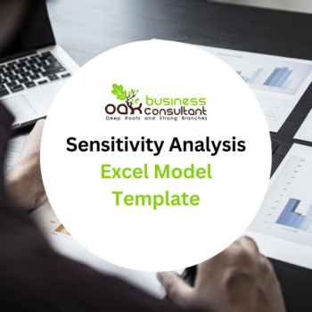 Sensitivity Analysis Excel Model Template - Product Image