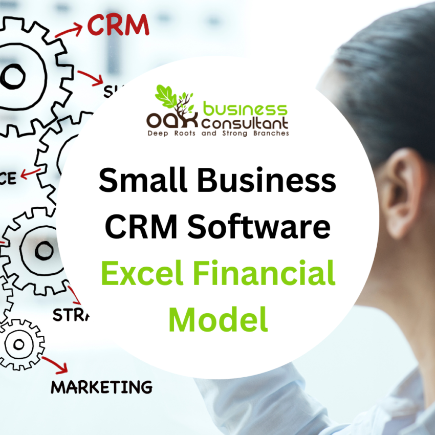 Small Business CRM Software Excel Financial Model