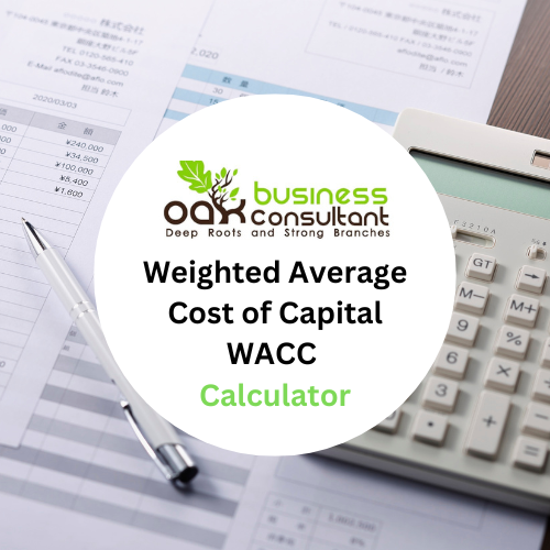 Weight Average Cost of Capital WACC Calculator - Product Image