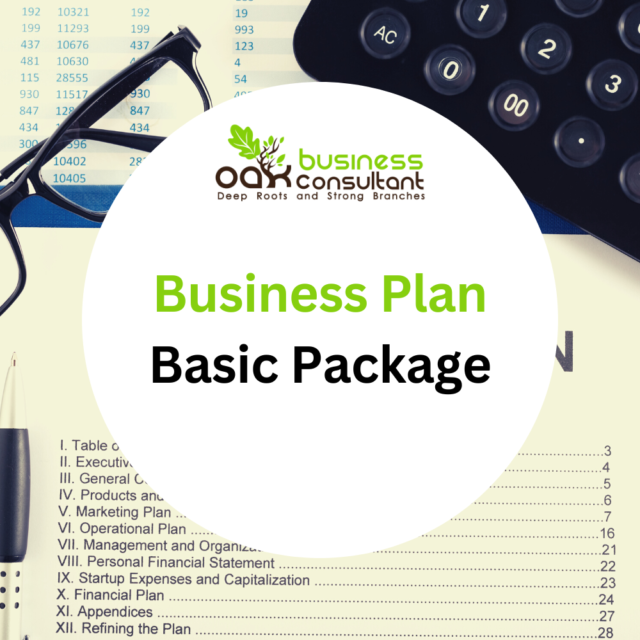 Basic Business Plan Package - Oak Business Consultant
