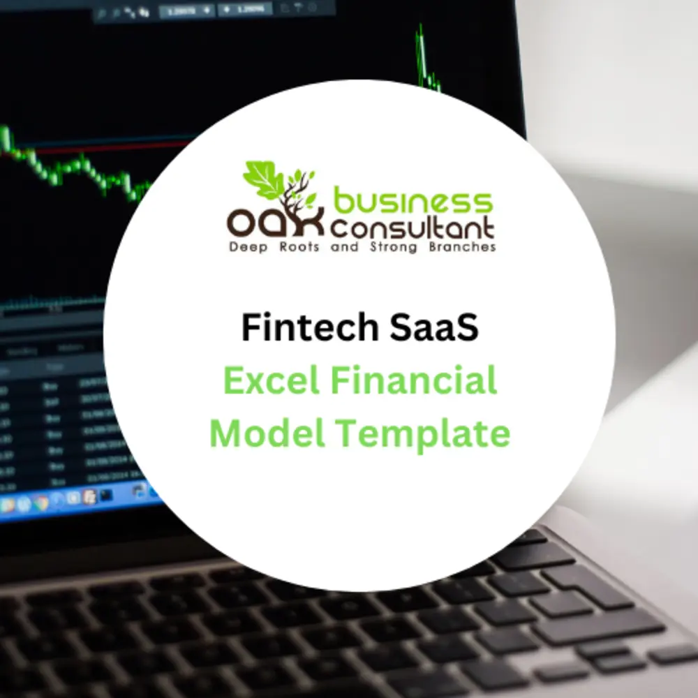 Fintech SaaS Excel Financial Model - Product Image