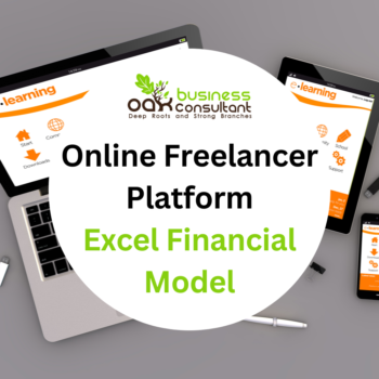 Online Freelancer Platform Excel Financial Model