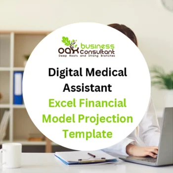 Digital Medical Assistant Financial Model - Product Image