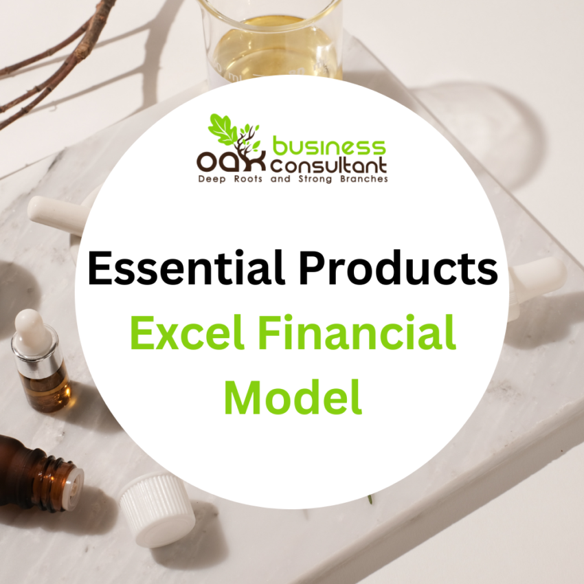 Essential Products Excel Financial Model