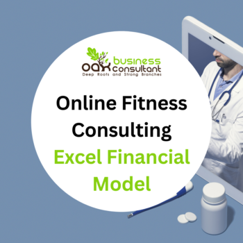 Online Fitness Consulting Excel Financial Model