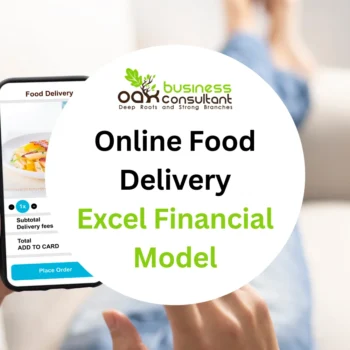 Online Food Delivery Financial Model-product image