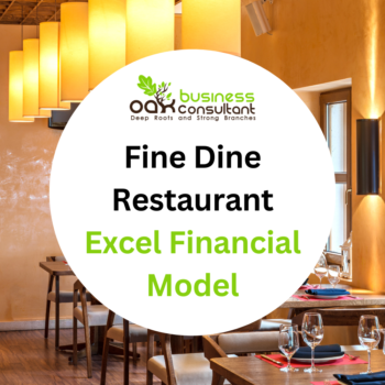 Fine Dine Restaurant Excel Financial Model