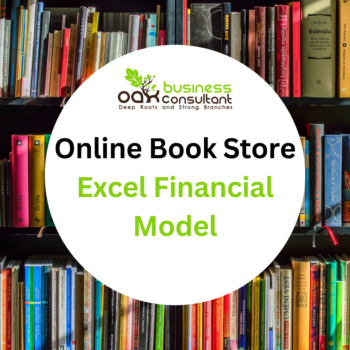 Online Book Store Excel Financial Model