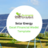 Solar Energy Excel Financial Model Template - Product Image