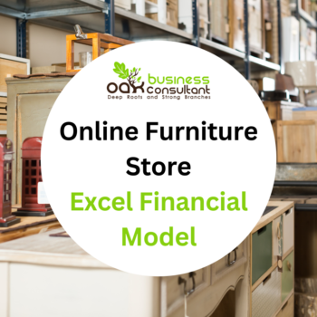 Online Furniture Store Excel Financial Model