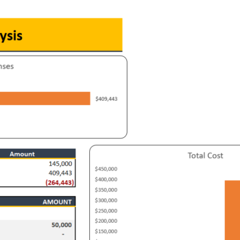 Accounting Firm Excel Financial Model-Startup Summary