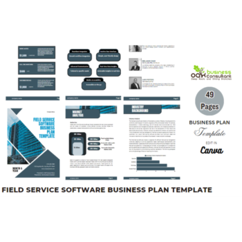 Field Service Software Business Plan Template-Product Image