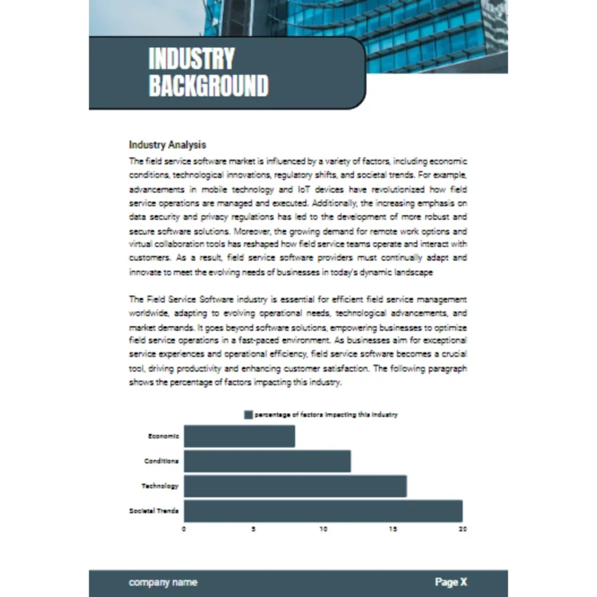 Field Service Software-Industry Analysis