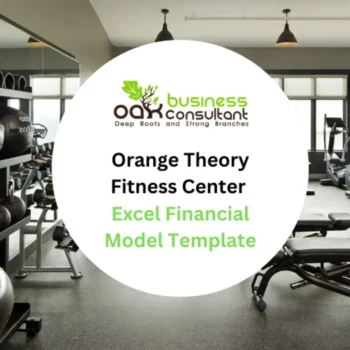 Orange Theory Fitness Center Excel Financial Model - Product Image