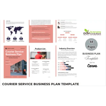 Courier Service Business Plan - Product Image