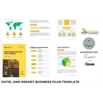 Hotel and Resort Business Plan - Product Image