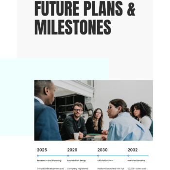 Mobile E-Store Business Plan Template - Future Plans