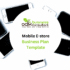Mobile E-Store Business Plan Template - Product Image