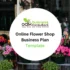 Online Flower Shop Business Plan Template - Product Image