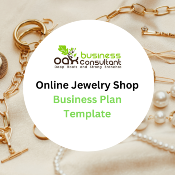 Online Jewelry Shop Business Plan Template - Product Image