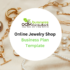 Online Jewelry Shop Business Plan Template - Product Image