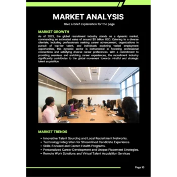 Online Recruitment Agency Business Plan - Market Analysis