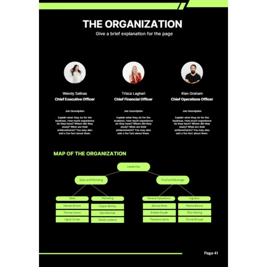 Online Recruitment Agency Business Plan - The Organization