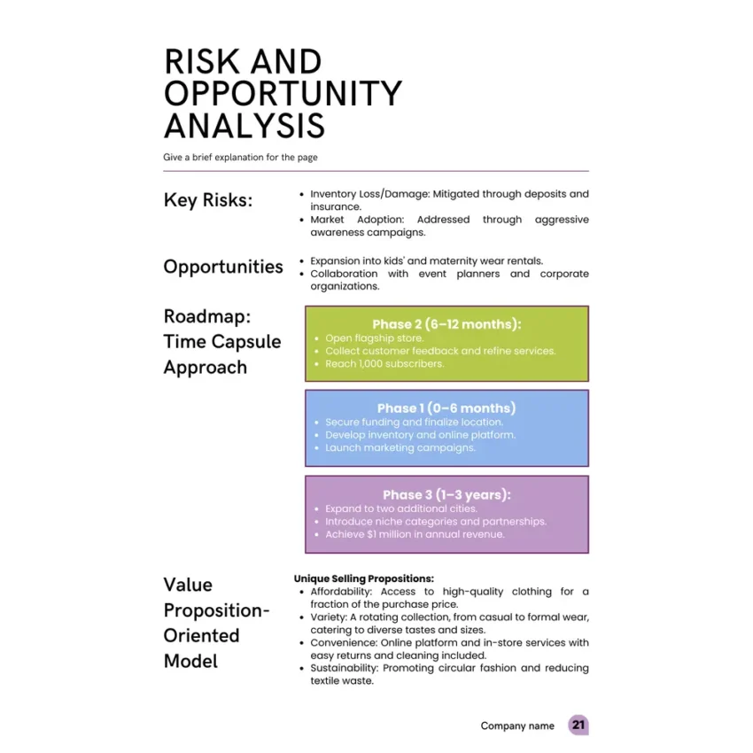 Operational Plan