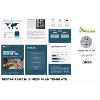 Restaurant Business Plan - Product Image