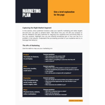 CRM Software Business Plan - Marketing Plan