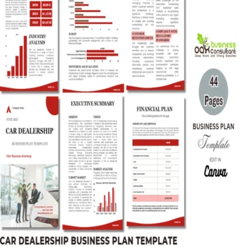 Car Dealership Business Plan - Product Image