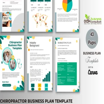 Chiropractor Business Plan Template-Feature Image