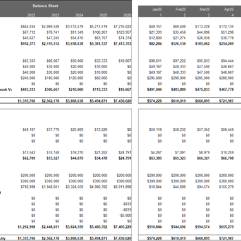 Cleaning Service Excel Financial Model Template - Image 4