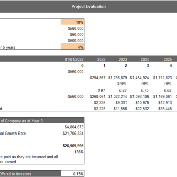 Cleaning Service Excel Financial Model Template - Image 12