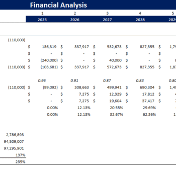 Poultry Farm Financial Model - Company Valuation