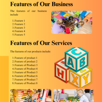 Daycare Center Business Plan Template-Business Description