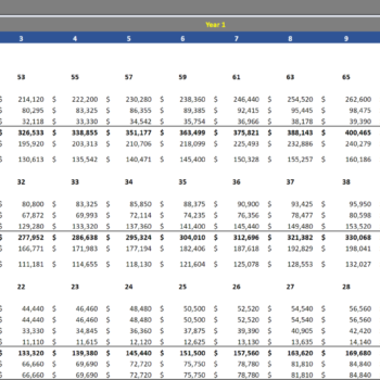 Errand Service Financial Model Template