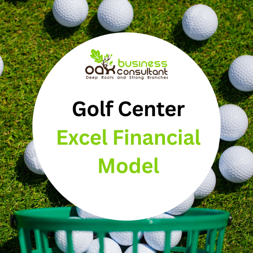 Golf Center Excel Financial Model