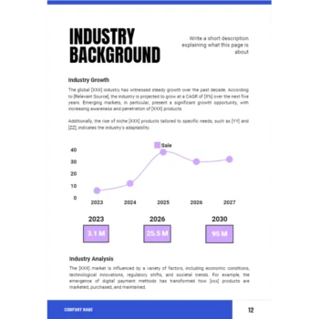 Juice Bar Business Plan - Industry Background