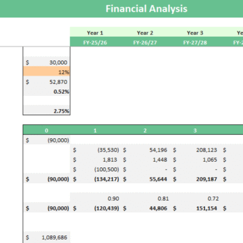 Museum Financial Model - Company Valuation