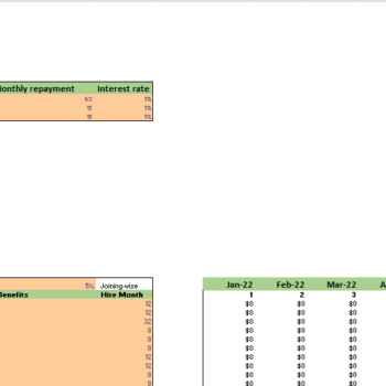 Museum Financial Model Input