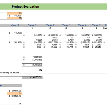 Museum Financial Model project evaluation