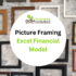 Picture Framing Excel Financial Model