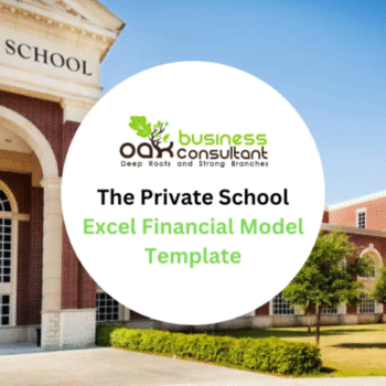 Product Image - Private School Excel Financial Model