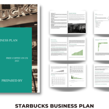 Starbucks Business Plan - All Sheet Image