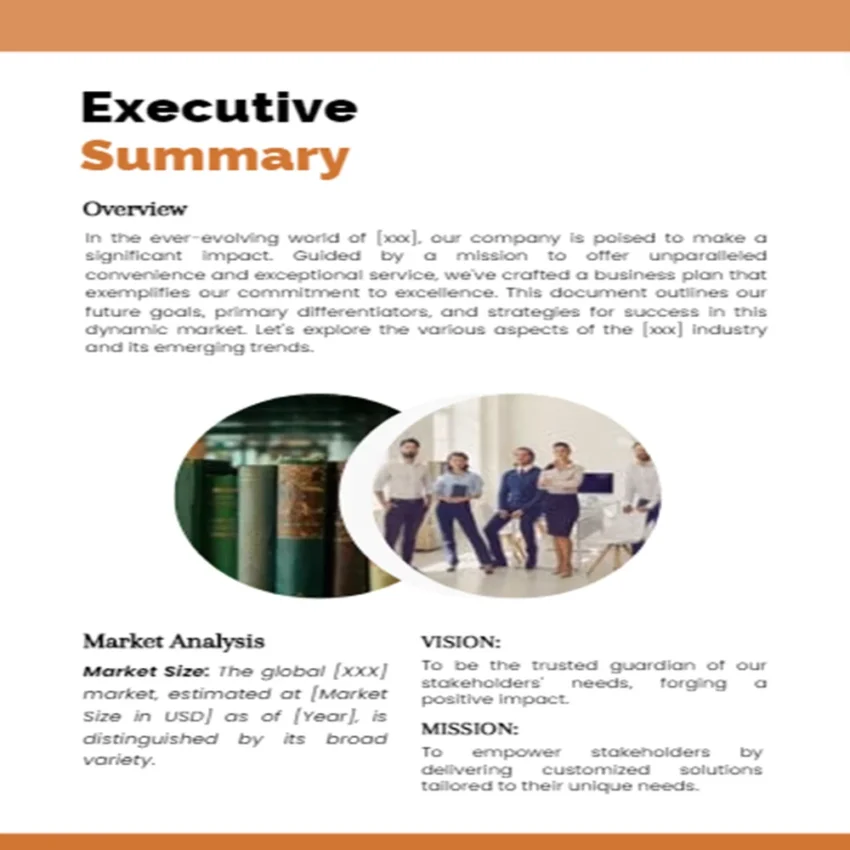 Used Bookstore Business Plan - Executive Summary